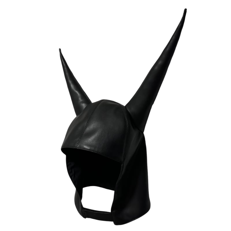X2CPROJECT】 BLACK DEVIL HORNS HAT | AURUM