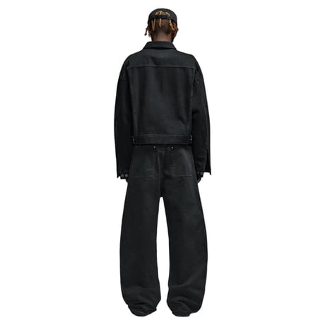【ENTIRE STUDIOS】JEM DENIM JACKET MAGNETITE
