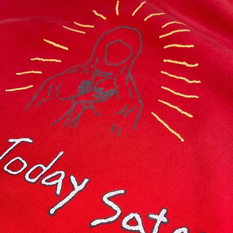 【LOST TOWN SUPPLY】SATAN SWEATSHIRT RED
