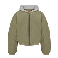 SIDE SERVICE】VEIN SHELL JACKET BRED | AURUM