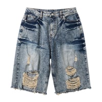 【P.O.S】DESTROY JORTS BLUE