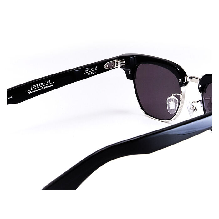 小物 PI-SALON ESTEEM / 24s black PI.SALON】ESTEEM 24s BLACK×BLACK | AURUM