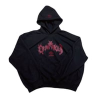 【EMOSTANCECLUB】× UNDERMYCAR DOUBLE LOGO OVERSIZED HOODIE