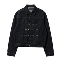 【P.O.S】TURCOISE FIREMAN DENIM JACKET