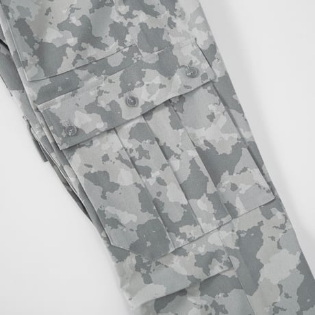 【HONO REPORT】BIG POCKET CARGO PANTS SNOW CAMO