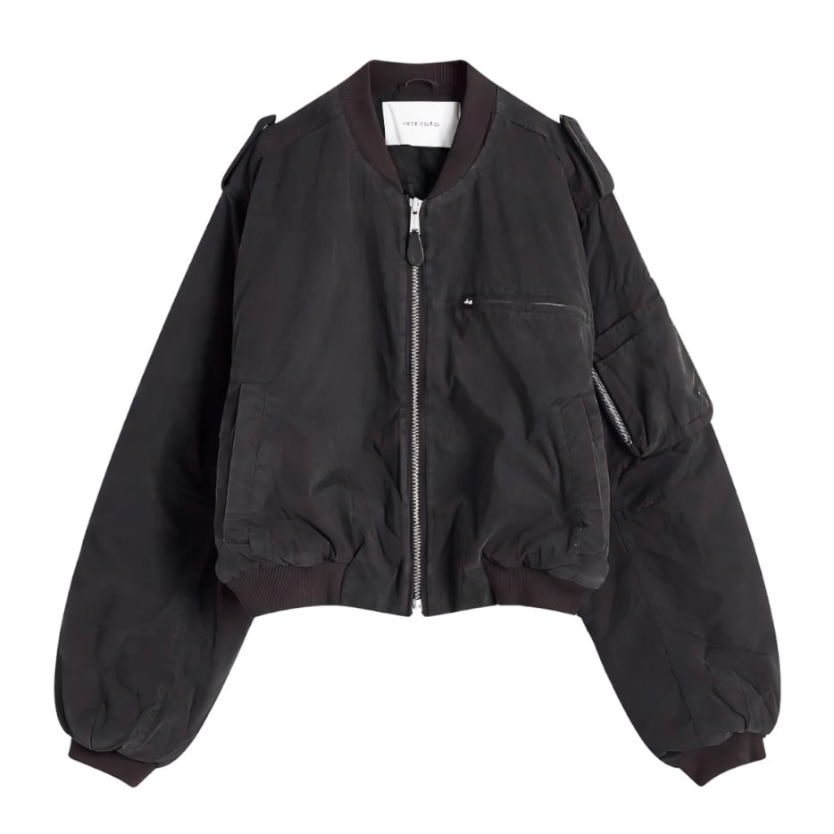 ENTIRE STUDIOS】A-4 BOMBER IRON | AURUM