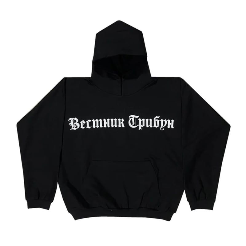 YEEZY】BLACK DOGS HOODIE BLACK/WHITE | AURUM