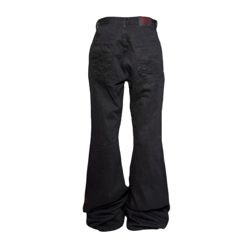 EMOSTANCECLUB FLARE JEANS サイズ1 EMOSTANCECLUB】PENTAGRAM WIDE FLARE JEANS | AURUM