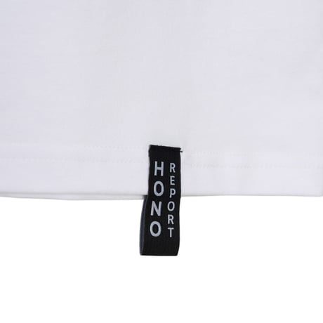 【HONO REPORT】LETTER T-SHIRT WHITE