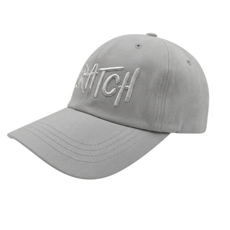 【P.O.S】EMBROIDERY CAP GRAY