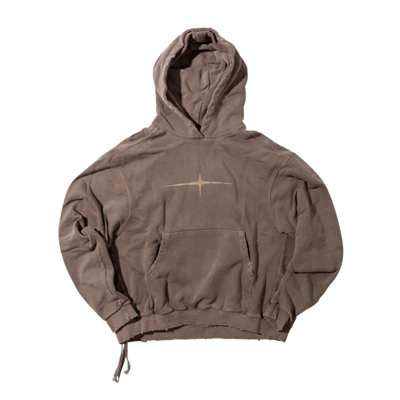 TILLDAWN】SHOP MERCH HOODIE BROWN | AURUM 