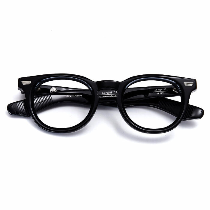 PI.SALON 度入りサングラス PI.SALON】REVEAL 22 BLACK×CLEAR | AURUM