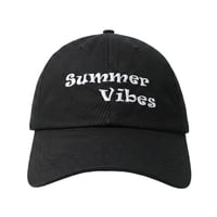 【P.O.S】EMBROIDERY CAP BLACK