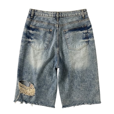 【P.O.S】DESTROY JORTS BLUE
