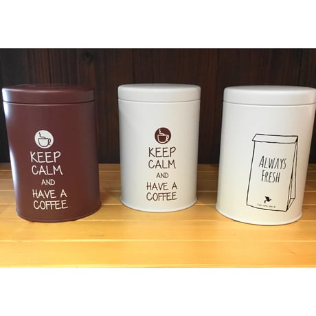 日本製★保存缶★コーヒー缶★お茶缶★３個ＳＥＴ★密閉容器★A