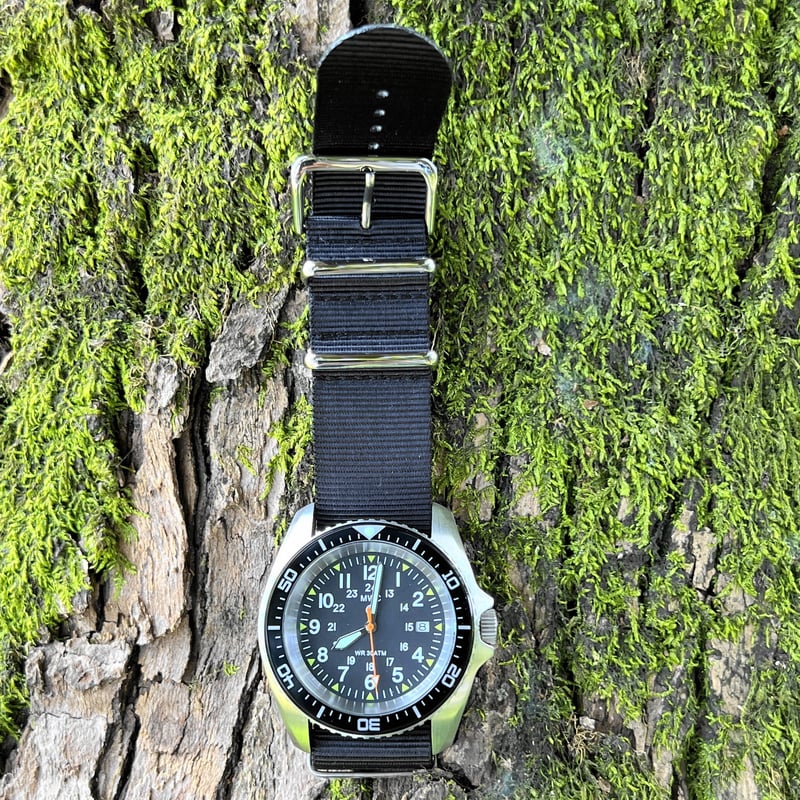 スイス・ミリタリー・ウォッチ／シーウルフ ちいさ ダイバーズ／QZ 