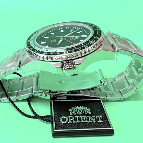 ★ORIENT★日本未発売★送料無料★廃番モデル★ORIENT Automatic GMT 200M★FFE06001B 自動巻き 海外モデル★ダイバー★オリエント★