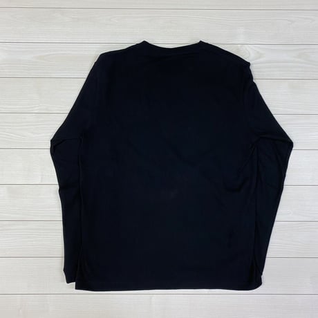 ロングスリーブTシャツ　ブラック
