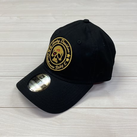 キャップ　カーブブリム✨　スカルロゴ　CCMBKロゴ