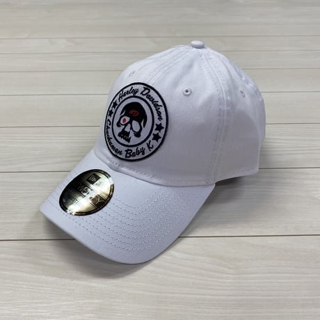 キャップ　カーブブリム✨　スカルロゴ　CCMBKロゴ