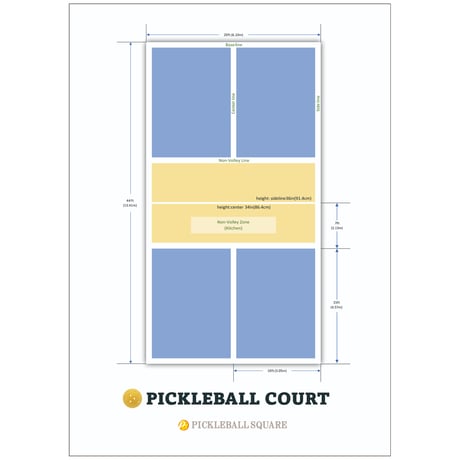 クリアファイル（PICKLEBALL　COURT）