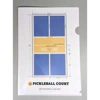 クリアファイル（PICKLEBALL　COURT）