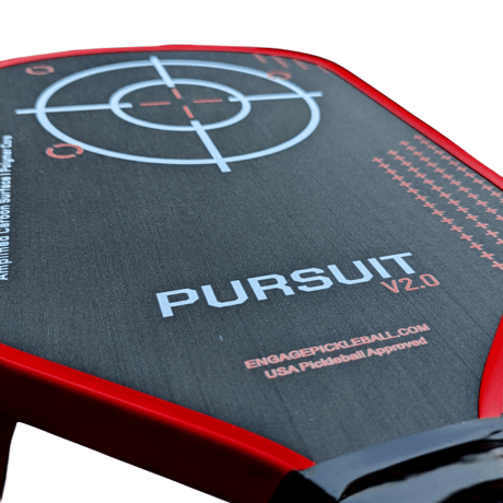 Engage Pursuit V2.0 Pickleball Paddle Crimson Red-15.2㎜
