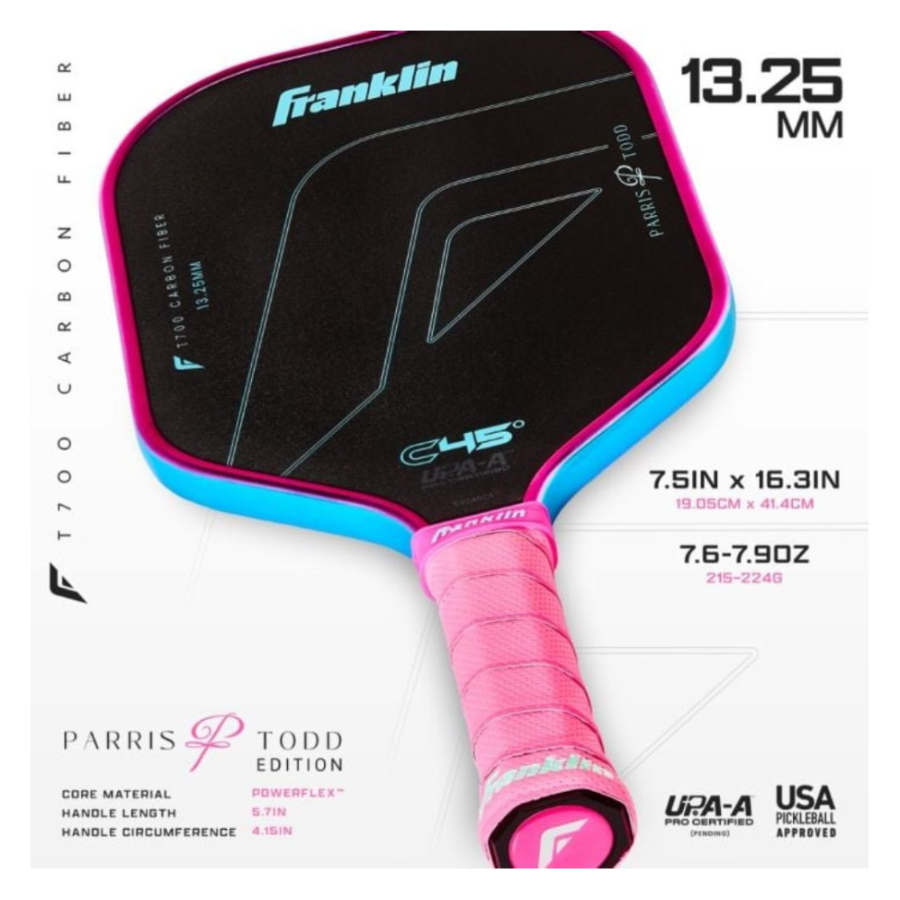 Franklin c45 フランクリン パドル ピックルボール フランクリン テニス FRANKLIN ピックルボールパドル NASH 59285 ピックルボール ラケット franklin Alpen Online 公式オンラインストア