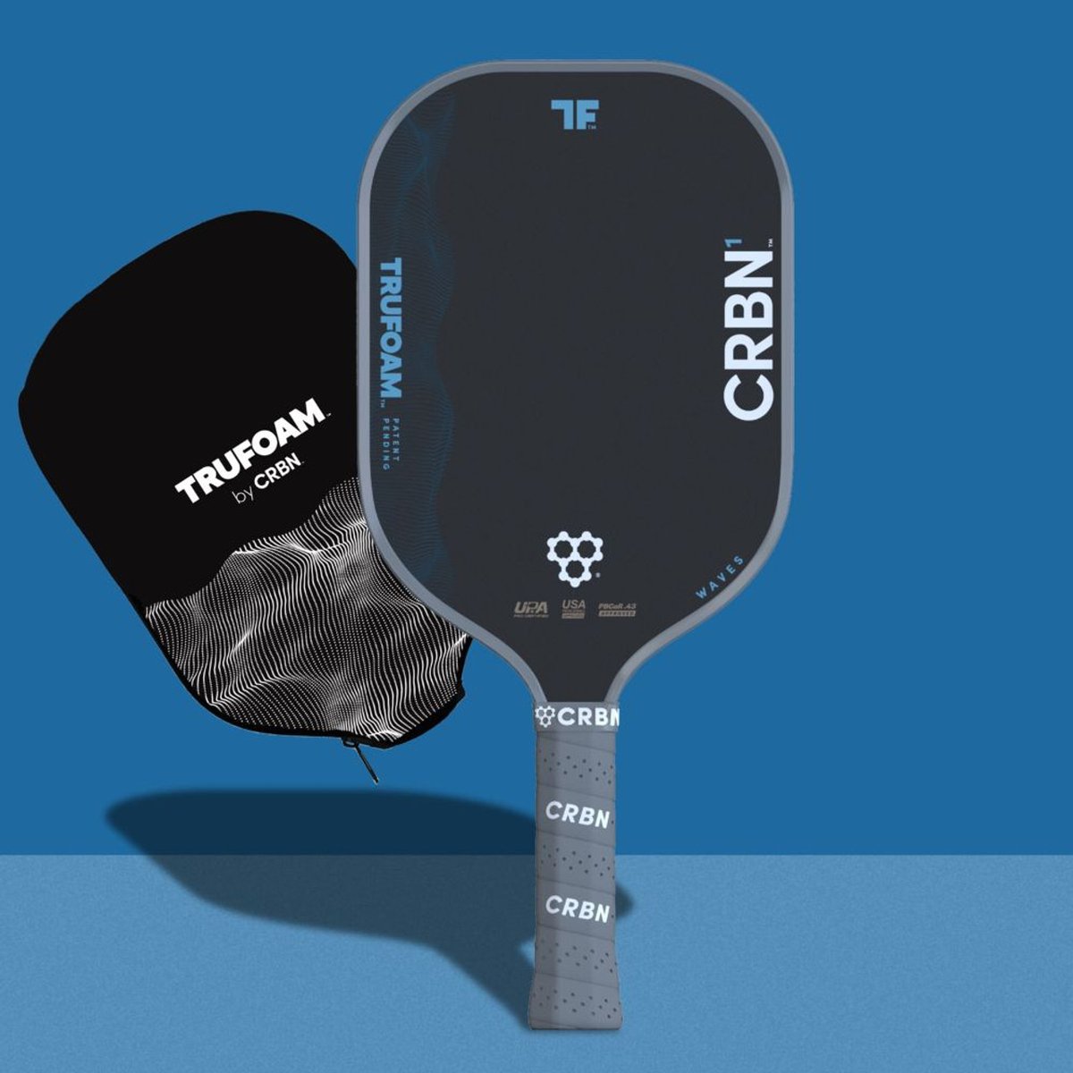 CRBN TruFoam Waves 1 Elongated Pickleball Paddl