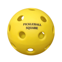 【屋内用】PICKLEBALL SQUARE DRILL2 Indoor Pickleball （１個） -Yellow