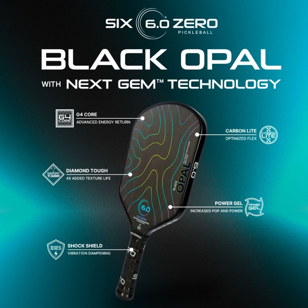 SIX ZERO Black Opal 14mm G4 Foam Core Picklebal