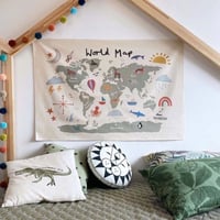 マクラメフェザー タペストリー 北欧インテリア マクラメ編み