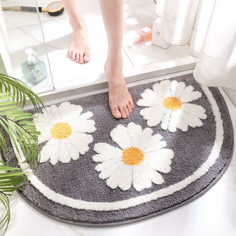 ヴィンテージ  バスマット 可愛いラグマット デイジーマット ビンテージ バスマット 浴室 玄関