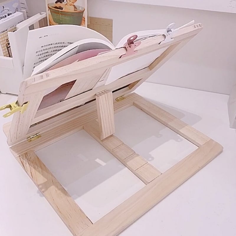 木製多機能スタンド 約80cm*3 Woody Prime Cherry マガジンラック付きスタンドミラー