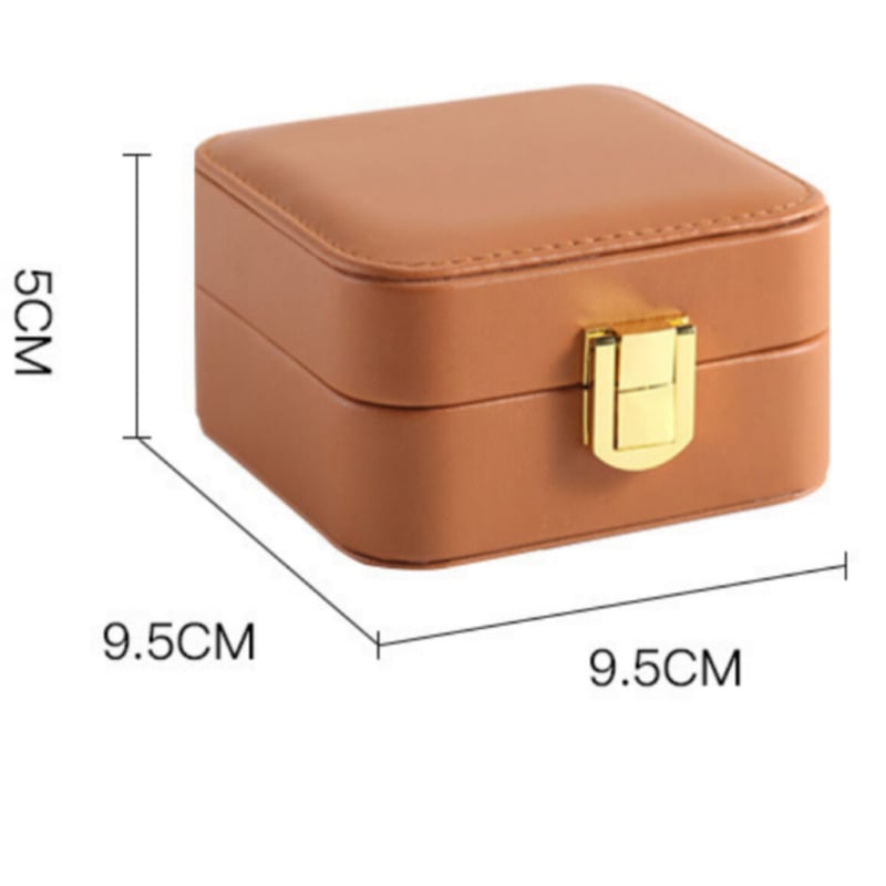 コンパクト アクセサリーケース 携帯用 持ち運び ジュエリーボックス