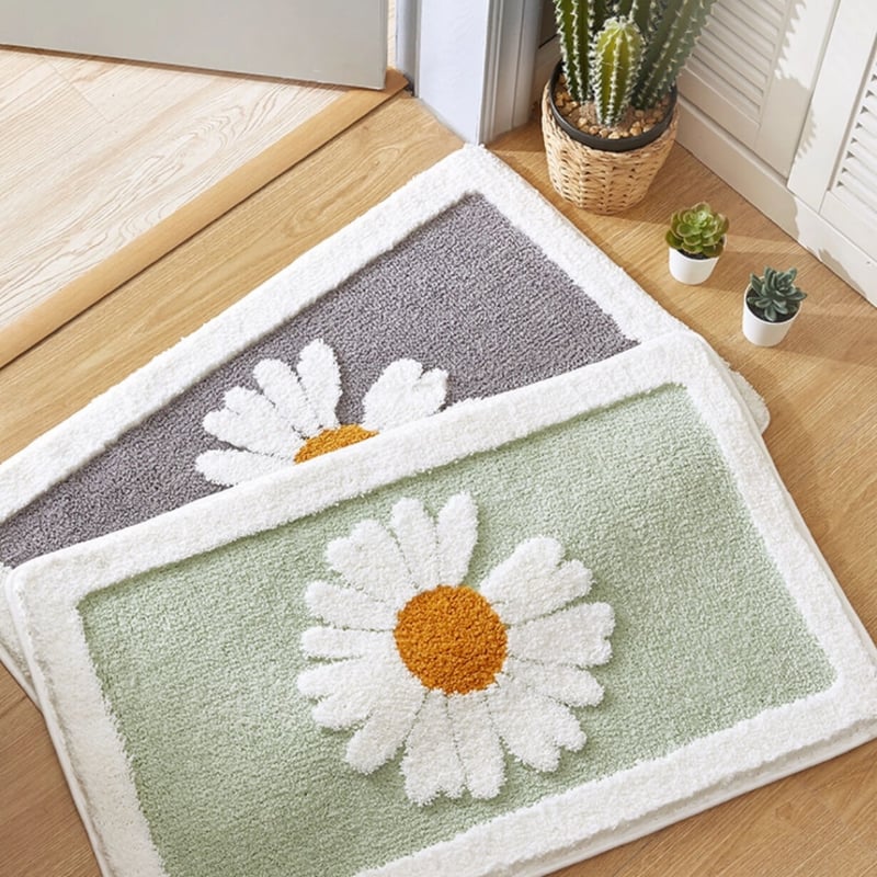 vintage デイジー ラグ