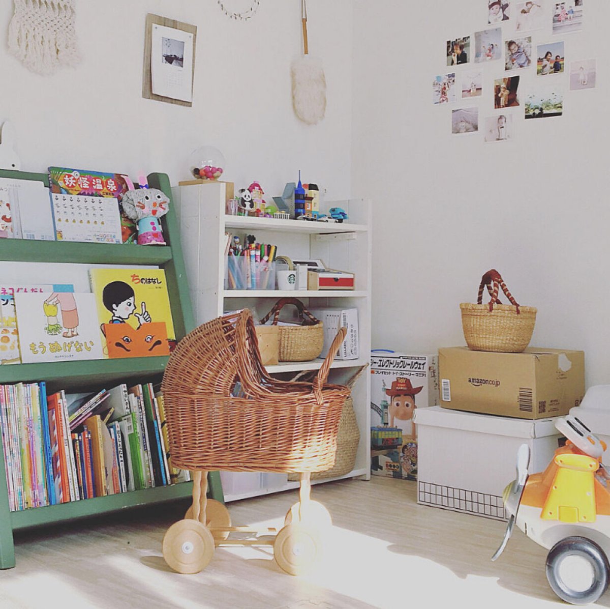 ラタンバギーアンティークWicker ウィッカー