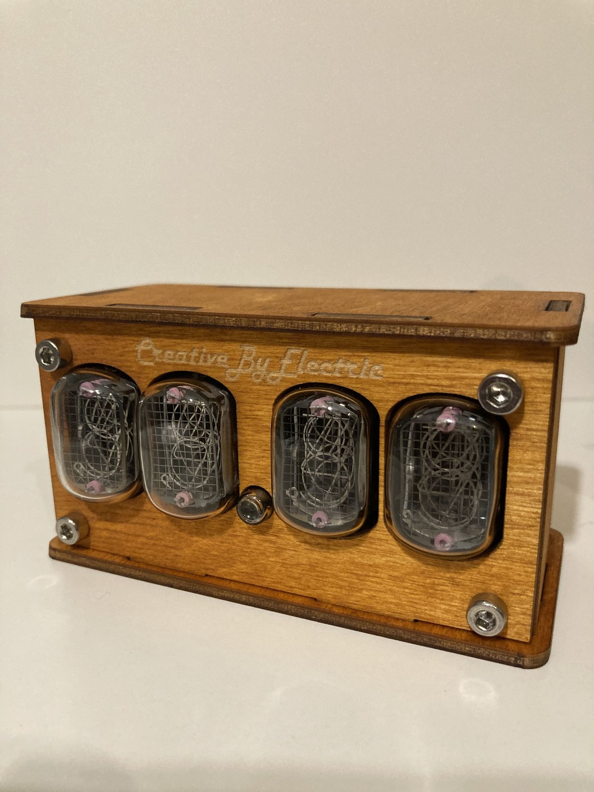 ニキシー管時計 NIXIE CLOCK 4桁 IN-12使用 ニキシー管時計 NIXIE CLOCK 4桁 IN-12使用 - メルカリ