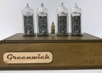 Nixie Tube Clock IN-14 オレンジライト レトロ ヴィンテージ ニキシー