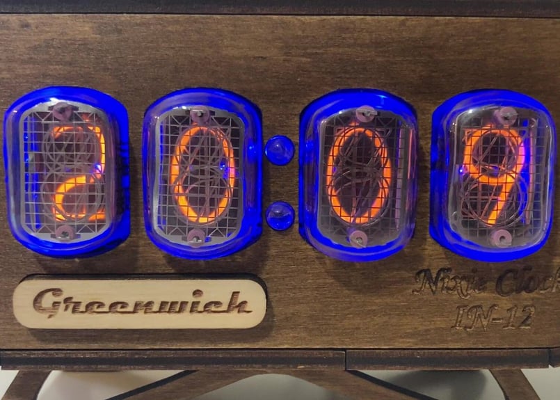 Nixie Tube Clock 4X IN-12, Nixie Tube Clock | N