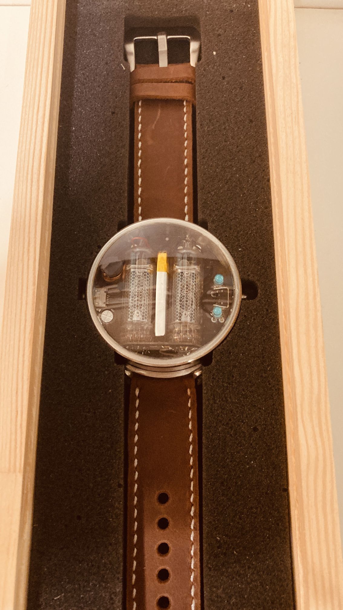 NIXIE Tube IN-14＋IN-16 RGB ニキシー管時計 Amazon.co.jp: ニキシー管デジタル時計、IN-14ニキシー管、DIY
