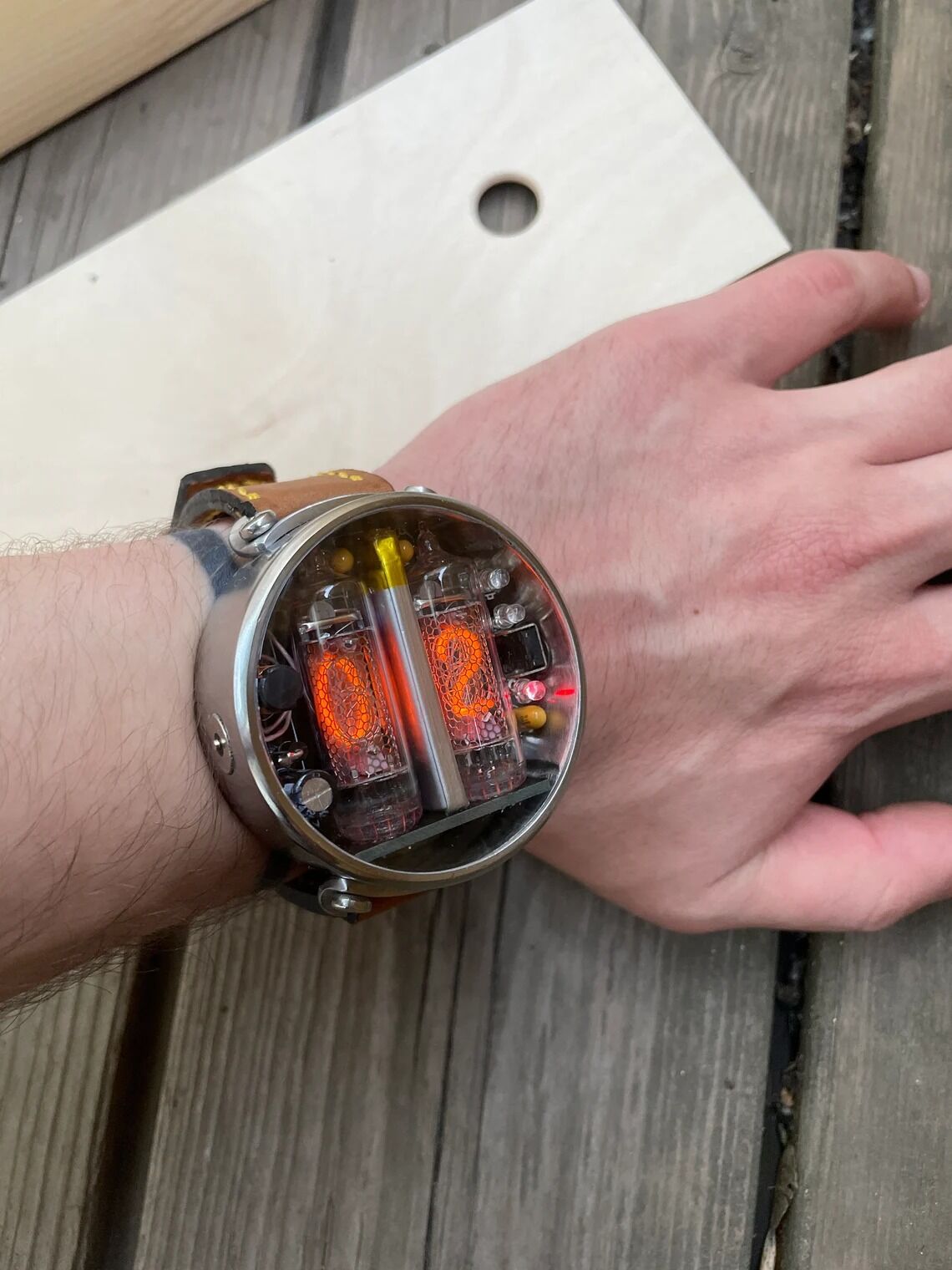 Nixie Tube Watch IN16 Steampunk ニキシー管 腕時計 | Nix Nixie Tube Watch IN16 Steampunk ニキシー管 腕時計 | Nix