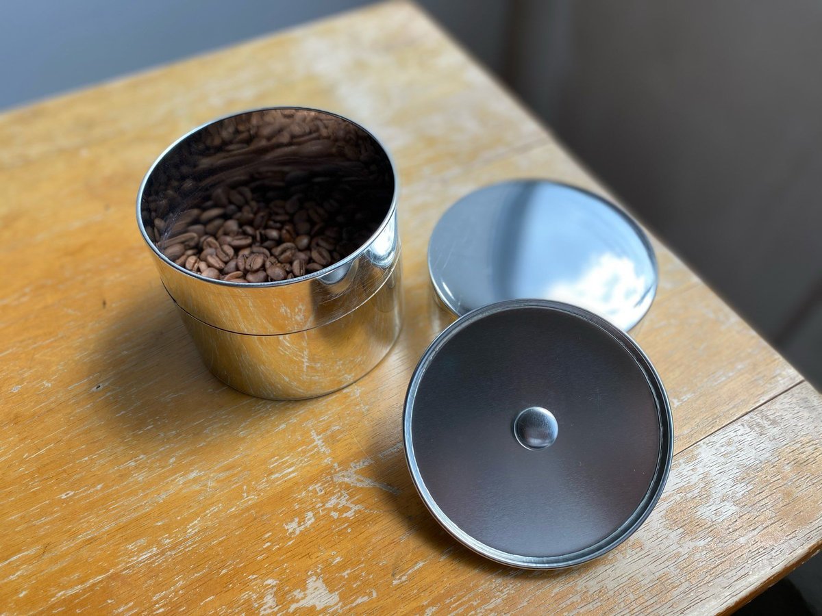 加藤製作所 ブリキコーヒー缶 | タリル珈琲