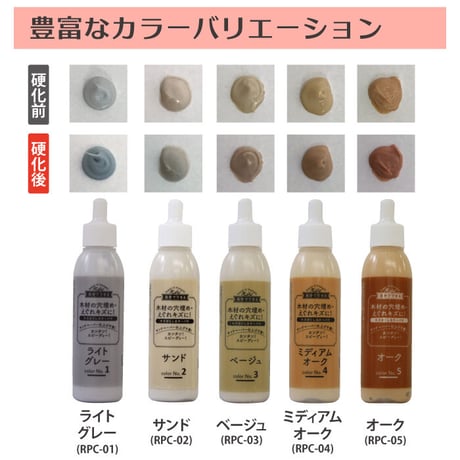 フローリング 傷 補修 キズかくし カラーパテ 木部 すり傷