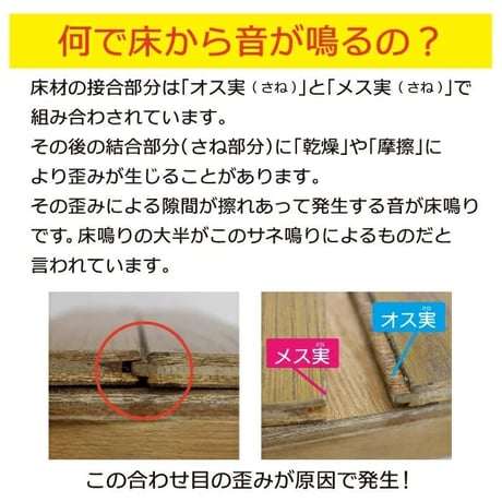 床鳴りピタット RKP-43 リペアの達人