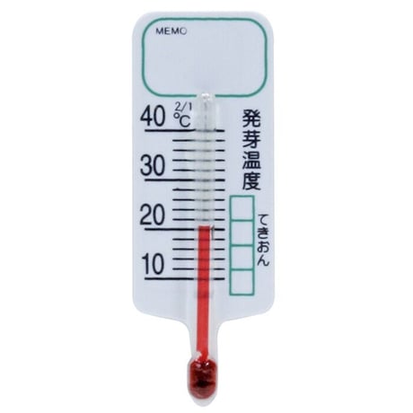 ミニ 地温計 10～40℃ AST-1621 植物 プランター 地温管理