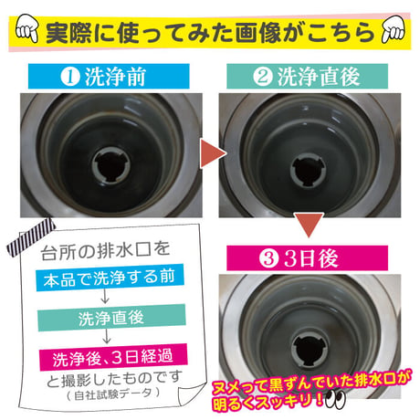 防カビ ヌメリ予防 排水管 洗浄 予防剤 500ml 塩素不使用 クリーパ TU-137