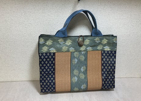 縁と畳表のバッグAタイプ№4