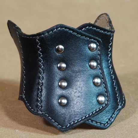 (色指定製作)レザーコルセット(DD用)ダブルボタンタイプ (ID:MN097a-CO)