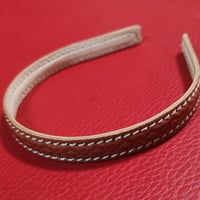 (限定品)レザーカチューシャ　山羊ヌメ革 (ID:MN128x-25080301)